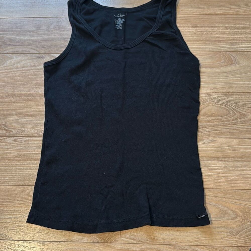 Calvin Klein Black Tank Top Size‎ Medium